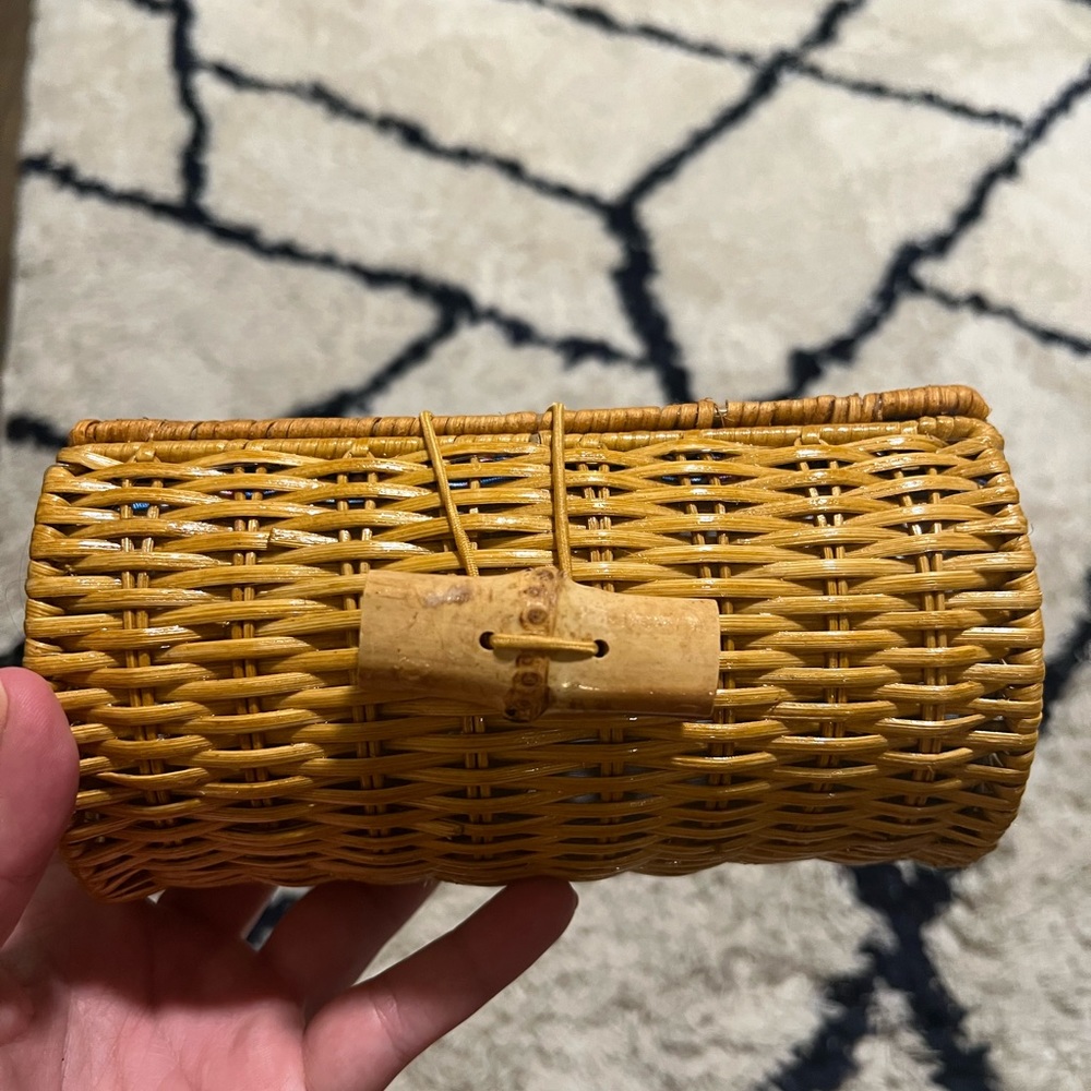 NWT Lilly Pulitzer wicker case